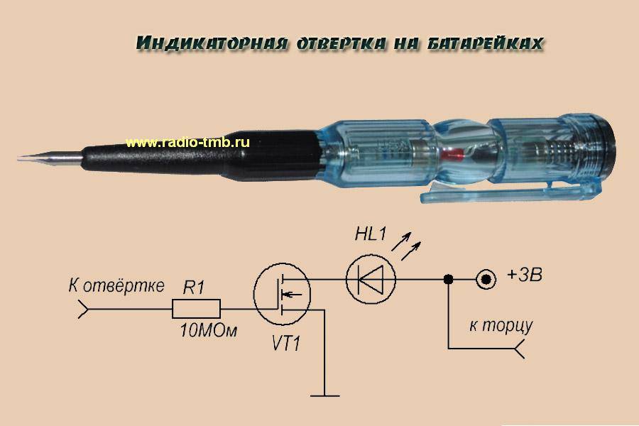 Индикаторная отвертка, как пользоваться, поиск фазы в розетке