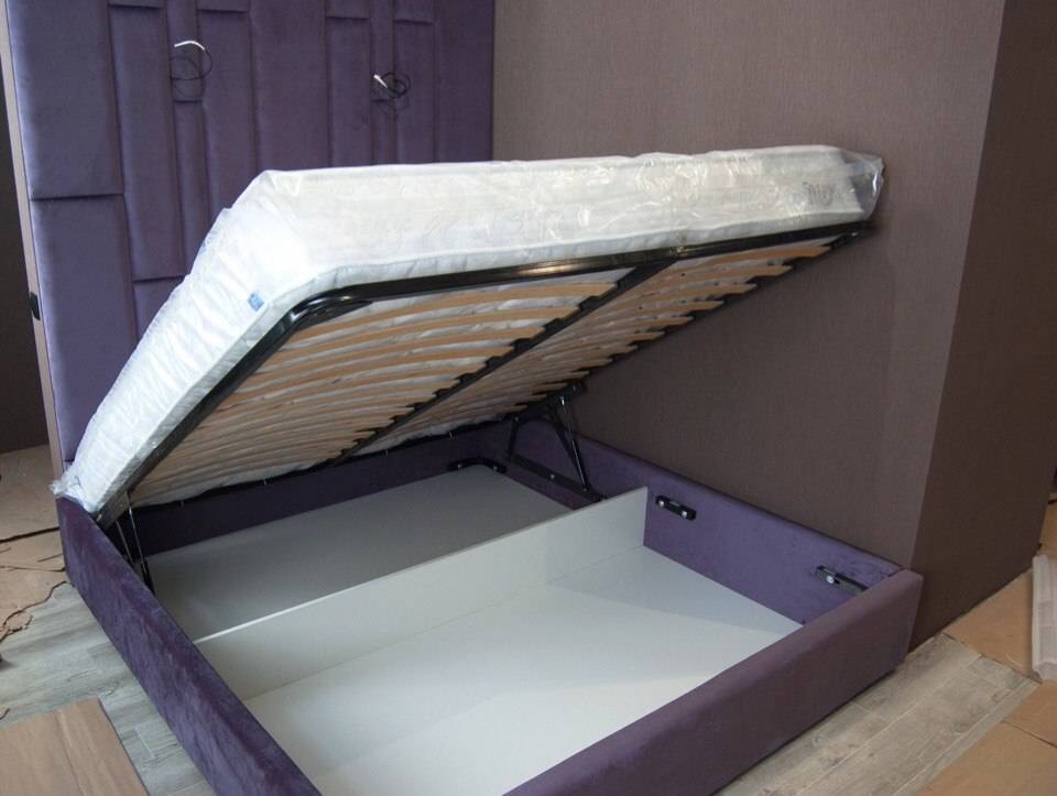 Как установить подъемный механизм для кровати с газлифтом