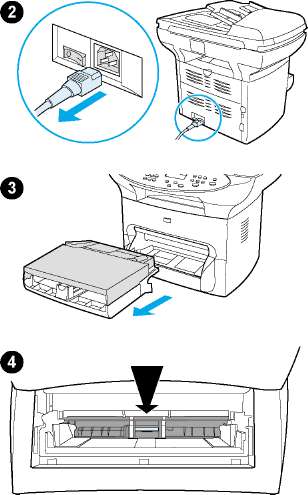 Инструкция, как достать лист и устранить проблему, если произошло замятие бумаги в принтере