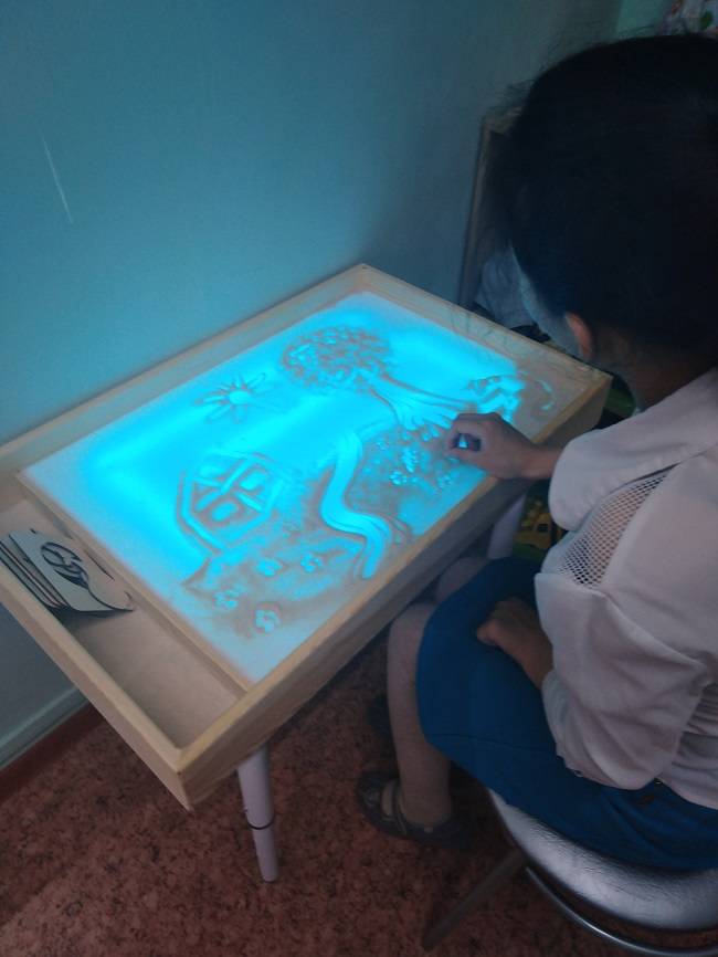 Световой стол для рисования песком своими руками