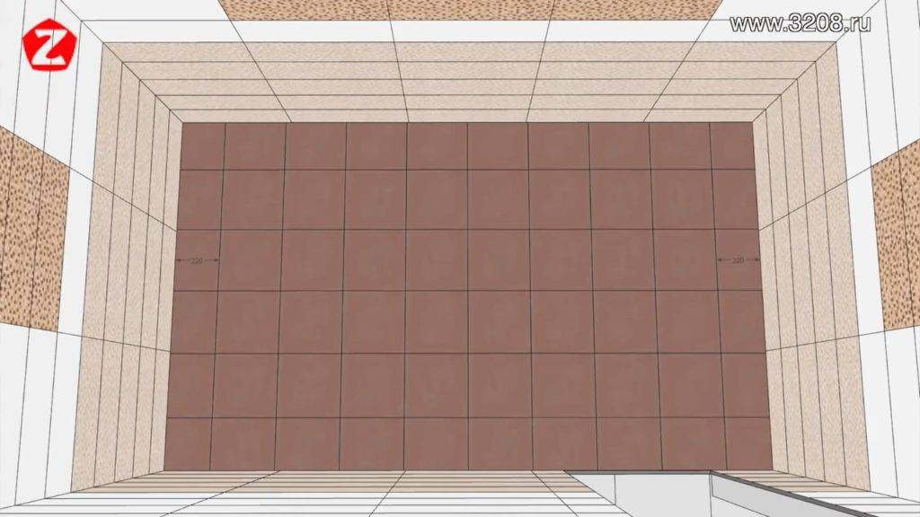Как рассчитать количество плитки для ванной