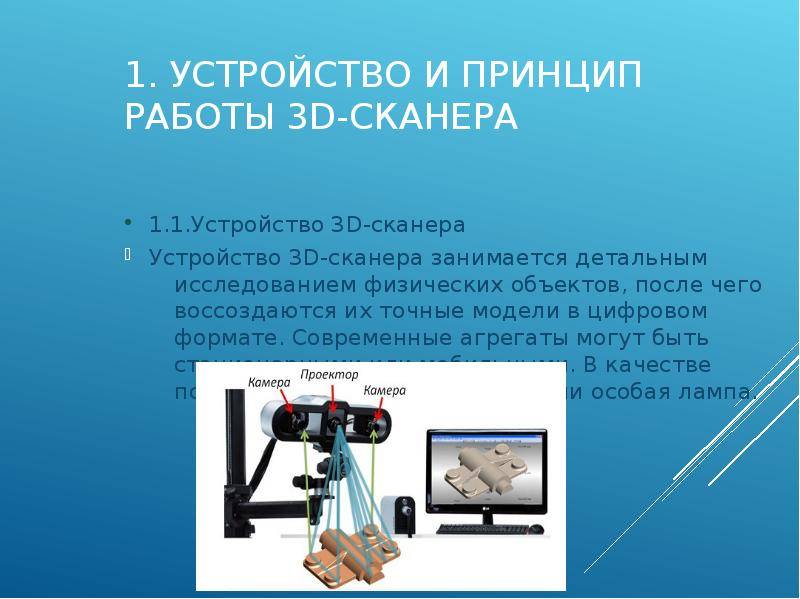 Презентация на тему 3д сканер