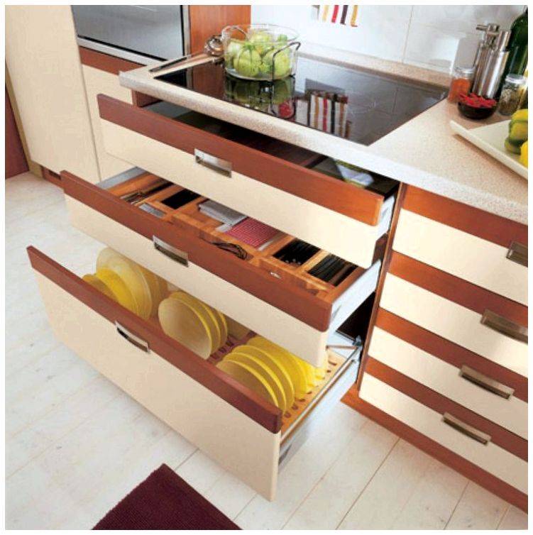 Выдвижные ящики для кухни: выбираем кухонные выкатные ящики для овощей, размеры ящиков в цоколе и внутренних ящиков