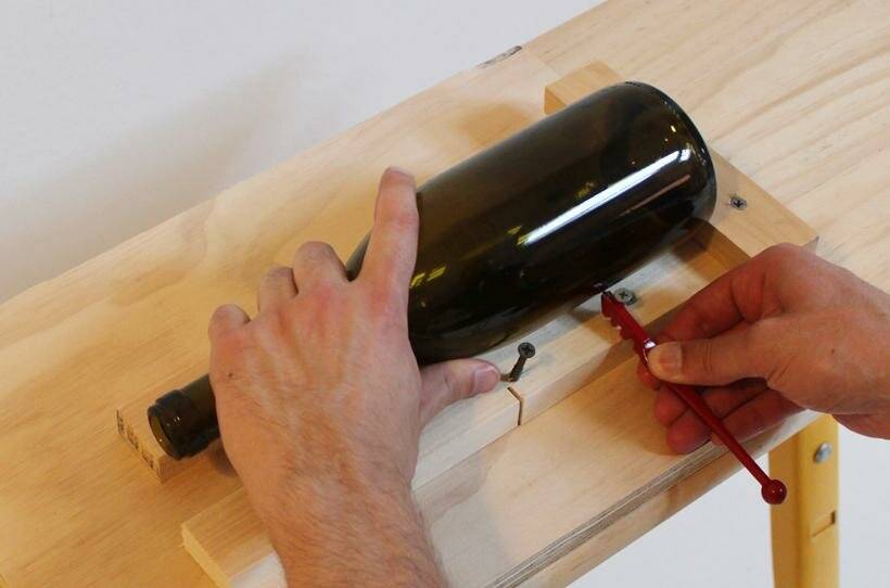 Мастер-класс: как разрезать бутылку ниткой — все просто! как разрезать стеклянную бутылку ниткой не получается разрезать бутылку ниткой.