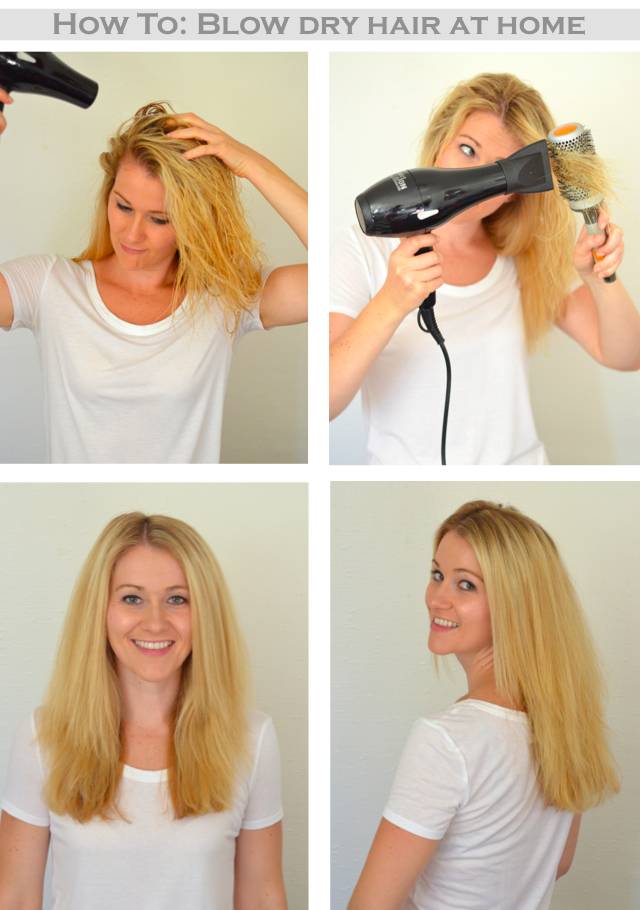 Как придать объем волосам феном в домашних условиях