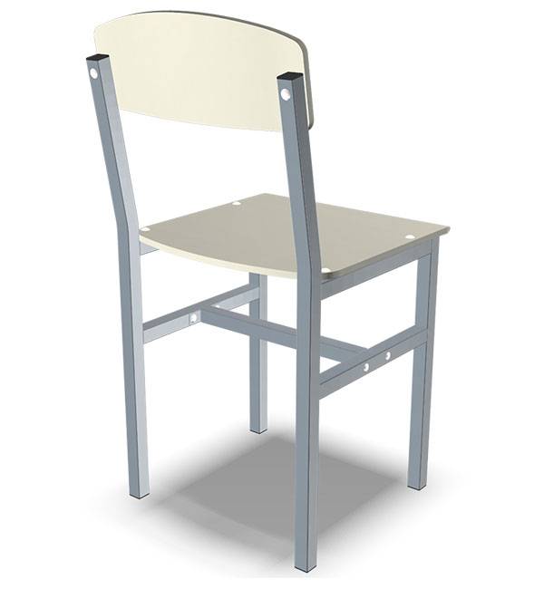 Стандартная высота стула и табуретки: сиденье и спинка для кухонного и офисного стола