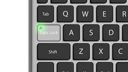 Капс лок не работает. caps lock что это такое на клавиатуре и где она? использование клавиши caps lock