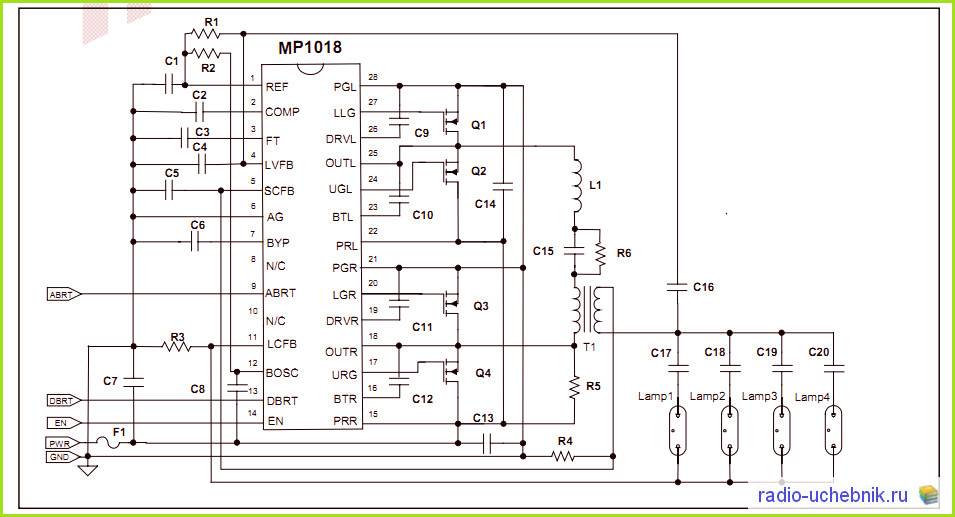 Как проверить led подсветку на матрице – проверка инвертора монитора