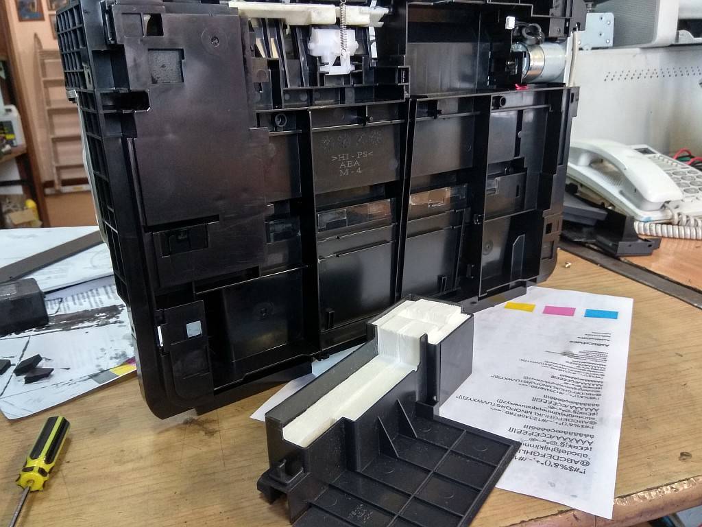 Сброс памперса (абсорбера) принтера canon (ошибка 5b00): причины проблемы, как исправить