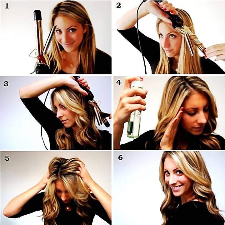 Как накрутить волосы утюжком или плойкой красиво и быстро