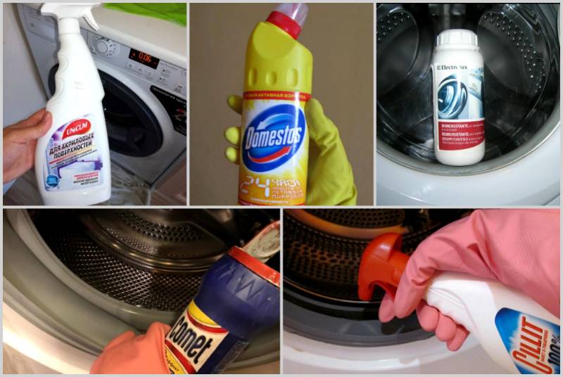 10 средств для избавления и очистки от плесени в стиральной машине