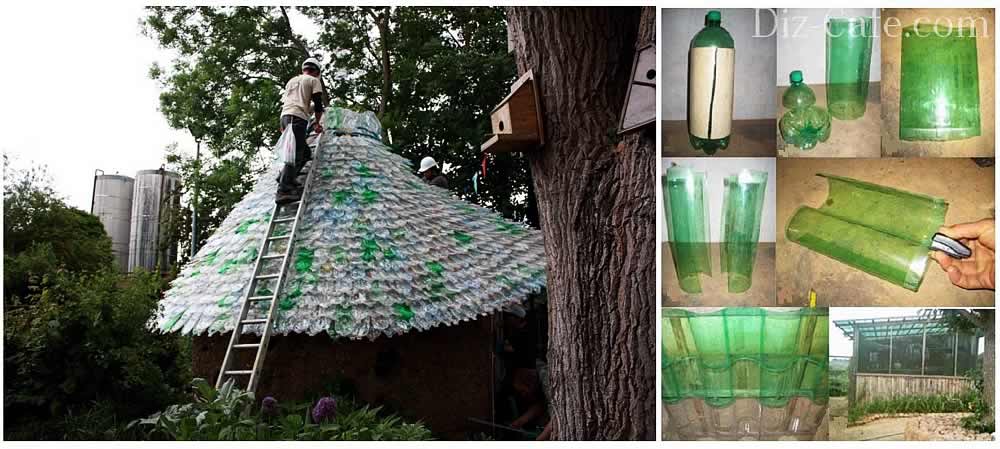 10 вариантов применения пластиковых бутылок на современной даче