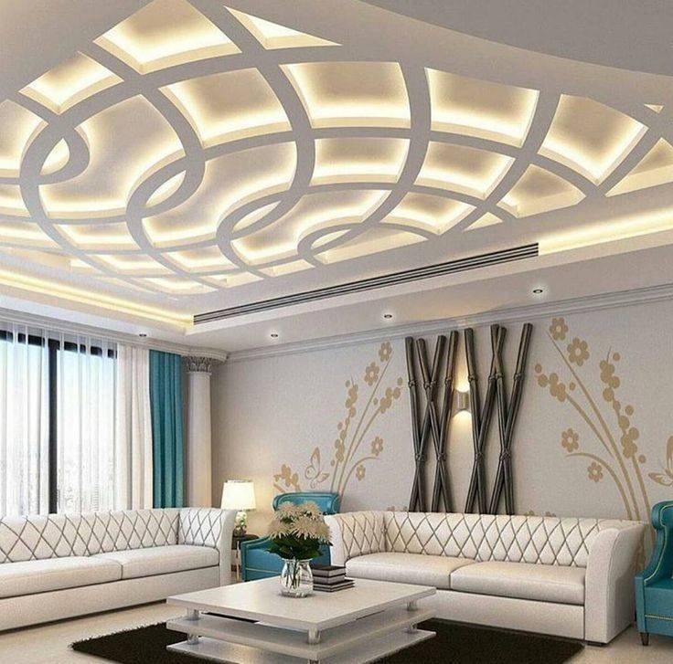 Дизайн потолка из гипсокартона: выбор дизайна и особенности оригинального оформления потолка (150 фото)