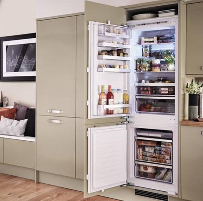 Классический(обычный) и встраиваемый холодильник — чем они отличаются? | в чем разница