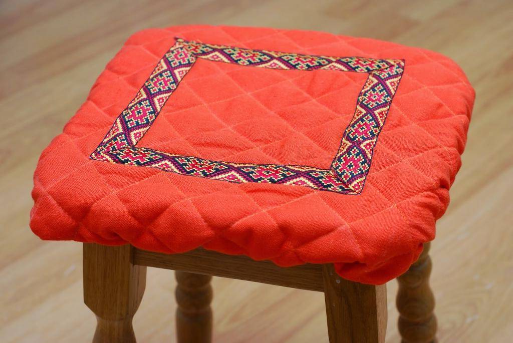Подушки на стулья - мастер класс с пошаговой инструкцией и фото идейми