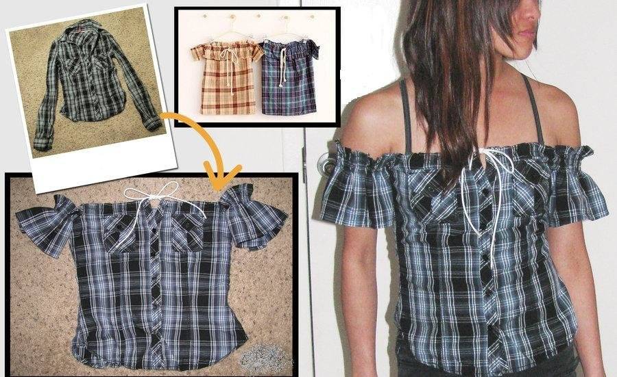 Как можно перешить старую одежду с минимальным навыком шитья