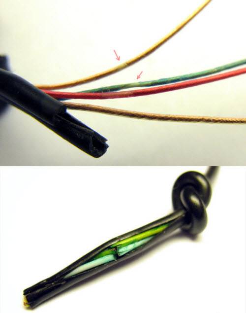 Ремонт провода наушников — замена с пайкой и без паяльника