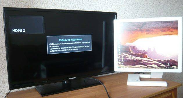 Почему через hdmi кабель нет изображения на телевизоре с компьютера (ноутбука)