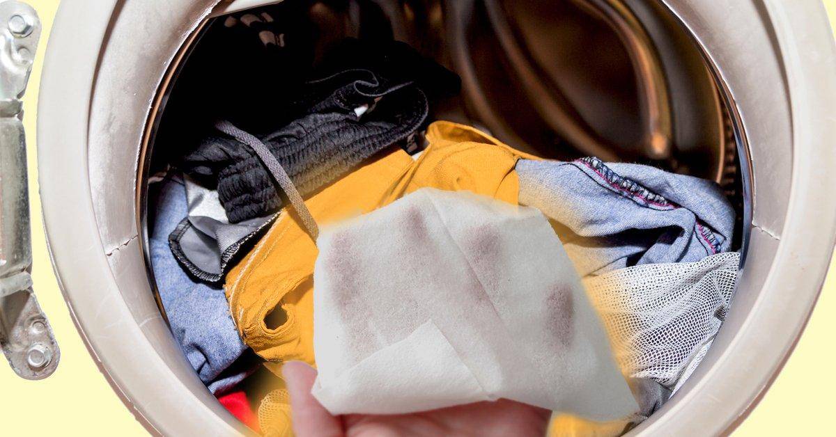 Зачем класть влажную салфетку в стиральную машину – 4 причины