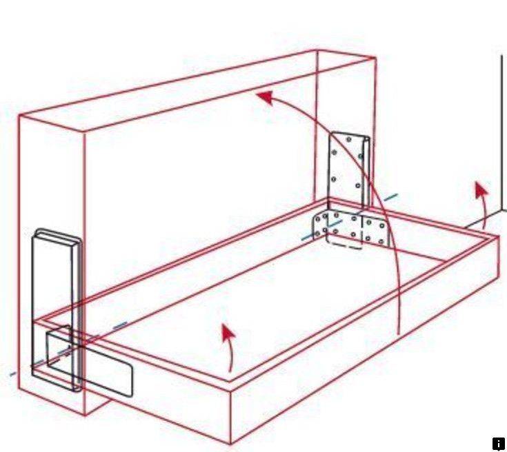 Как сделать шкаф-кровать своими руками: схемы, чертежи, подробная инструкция- обзор +видео