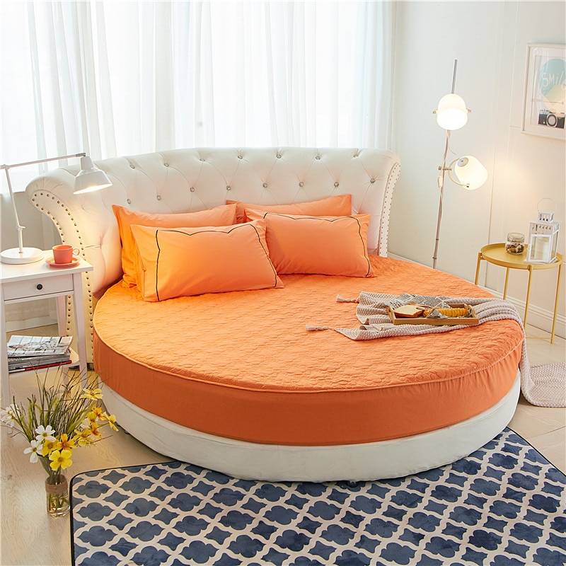 Круглые кровати для спальни – особенности использования в интерьере
