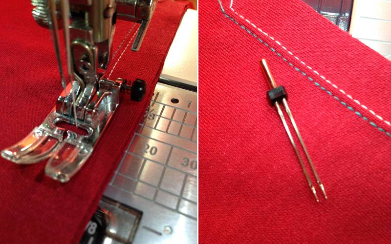 Как шить на простой машинке изделия из трикотажа