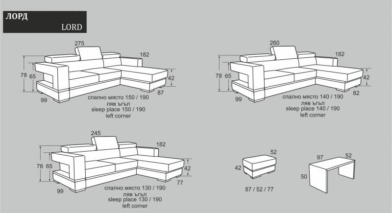 Как определить угол дивана правый или левый? - интерьер и отделка дома и квартиры