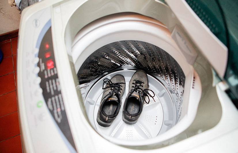 Как стирать обувь с стиральной машине- инструкция по стирке
