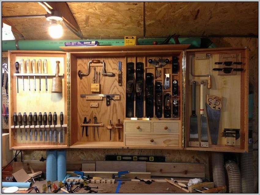 Шкаф для инструментов своими руками: пошаговая сборка