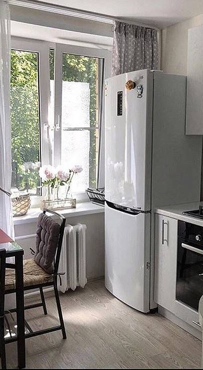 Куда можно поставить холодильник кроме кухни – прихожая, гостиная, коридор, ниша? | houzz россия