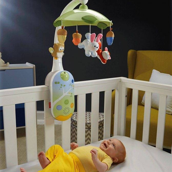 Какой мобиль для новорожденного лучше выбрать, когда его можно вешать на кроватку?