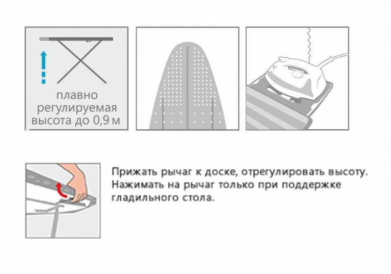 Встроенная гладильная доска: виды, как сделать своими руками, отзывы