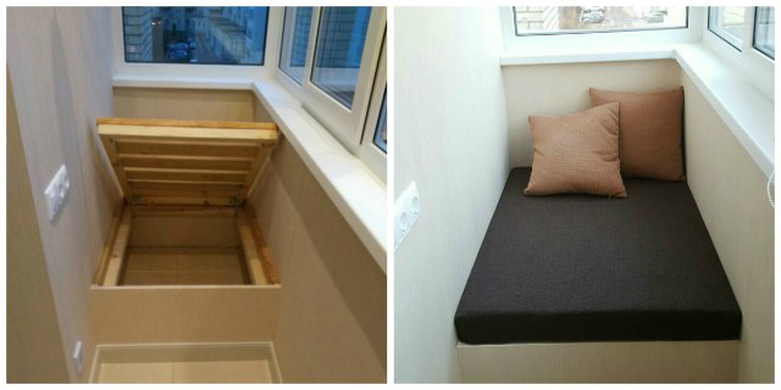 Диван на балкон: как сделать своими руками простой и качественный диван (125 фото и видео)