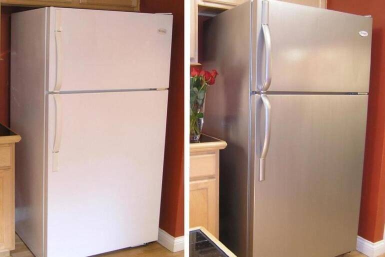 Почему холодильники красят в белый цвет? внутри почти всегда красят в белый цвет,а с... - семья и дом - вопросы и ответы