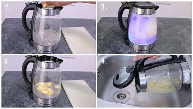 Лимонная кислота от накипи в чайнике: способы применения
