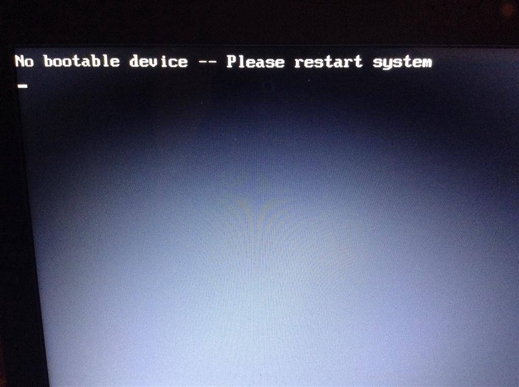 Синий экран no Bootable device. No Bootable device please restart System. No Bootable device please restart System что делать. No Bootable device please restart System на ноутбуке Acer что делать. No bootable system