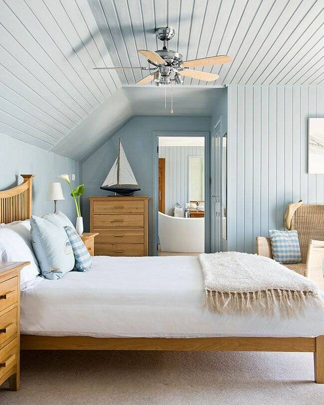 Вагонка в современном интерьере: идеи как покрасить вагонку в белый цвет внутри дома на даче в спальне и в детской, на потолке  - 39 фото