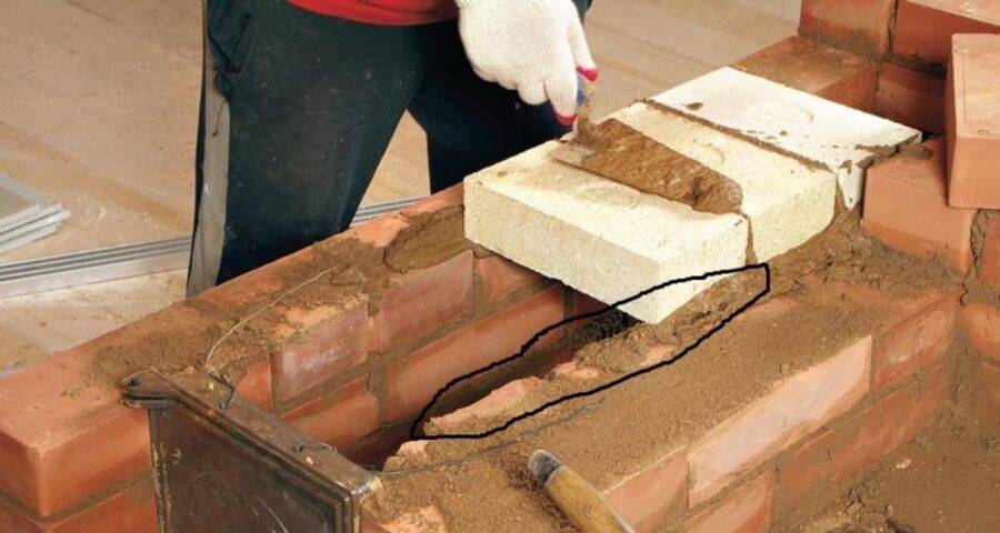 Раствор для кладки печи своими руками