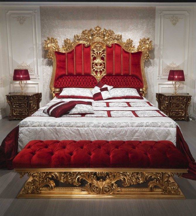 Кровать королевская фото, классификация конструкций, лучшие бренды