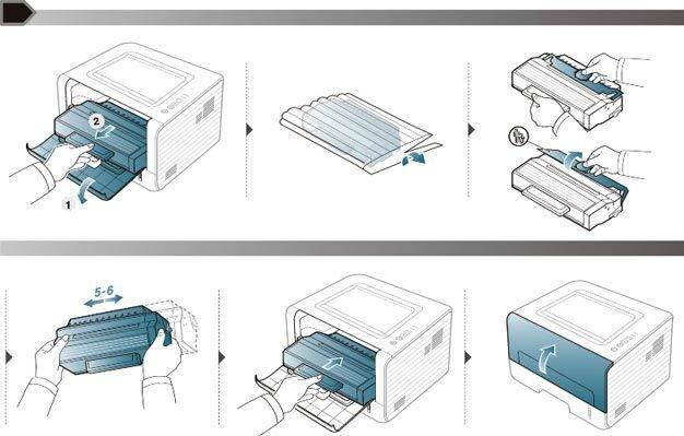 Инструкция, как достать картридж из принтера эпсон, самсунг, кэнон и любого другого