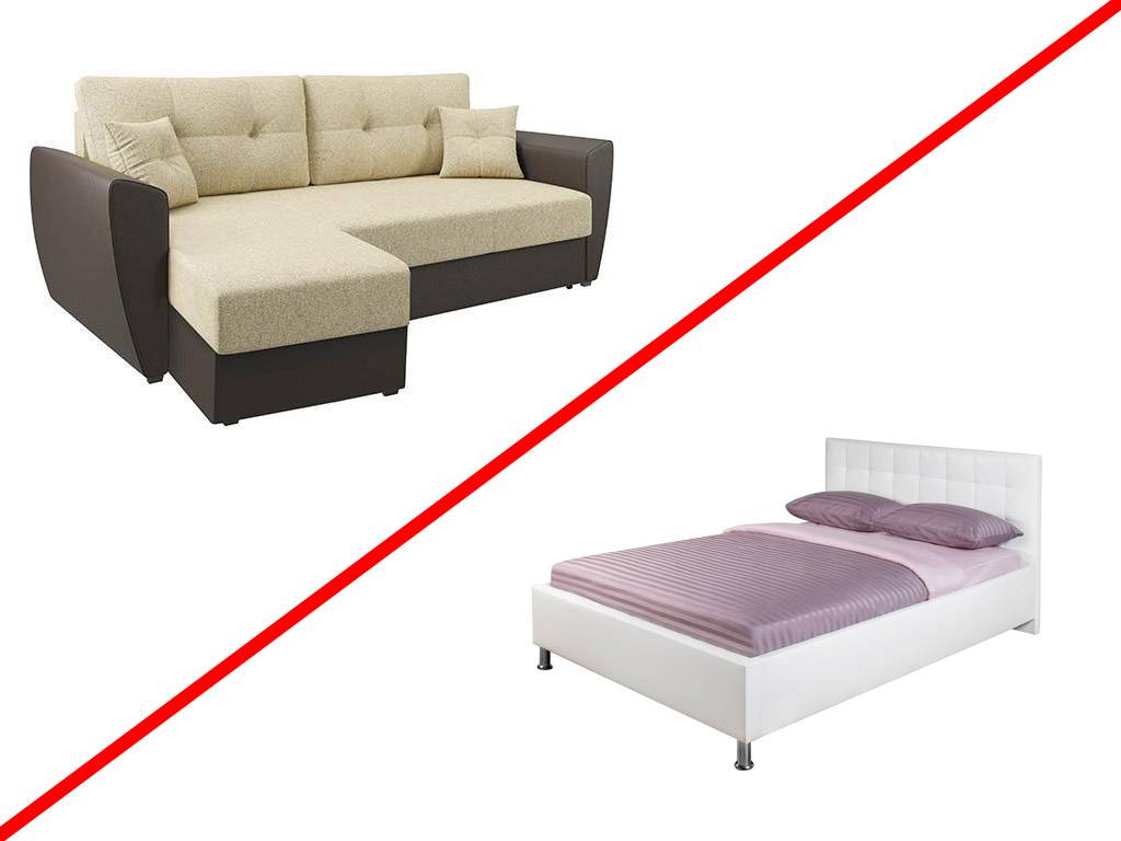 Что лучше диван или кровать? – 10 разумных доводов за и против