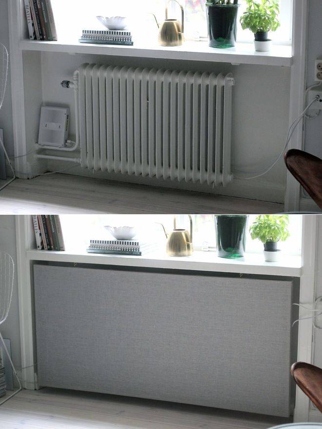 Дизайн радиатора (59 фото): чем закрыть батареи отопления и как спрятать в комнате, варианты декора, как красиво закрывают и чем можно задекорировать отопительные приборы