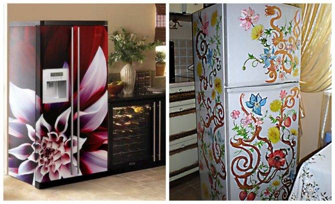 Как обклеить холодильник самоклеющейся пленкой