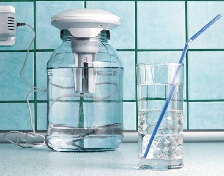 Как структурировать воду в домашних условиях