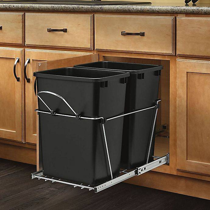 Как выбрать встраиваемое мусорное ведро для кухни?