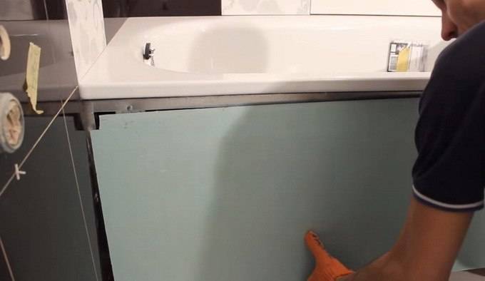 Экран для ванны раздвижной своими руками