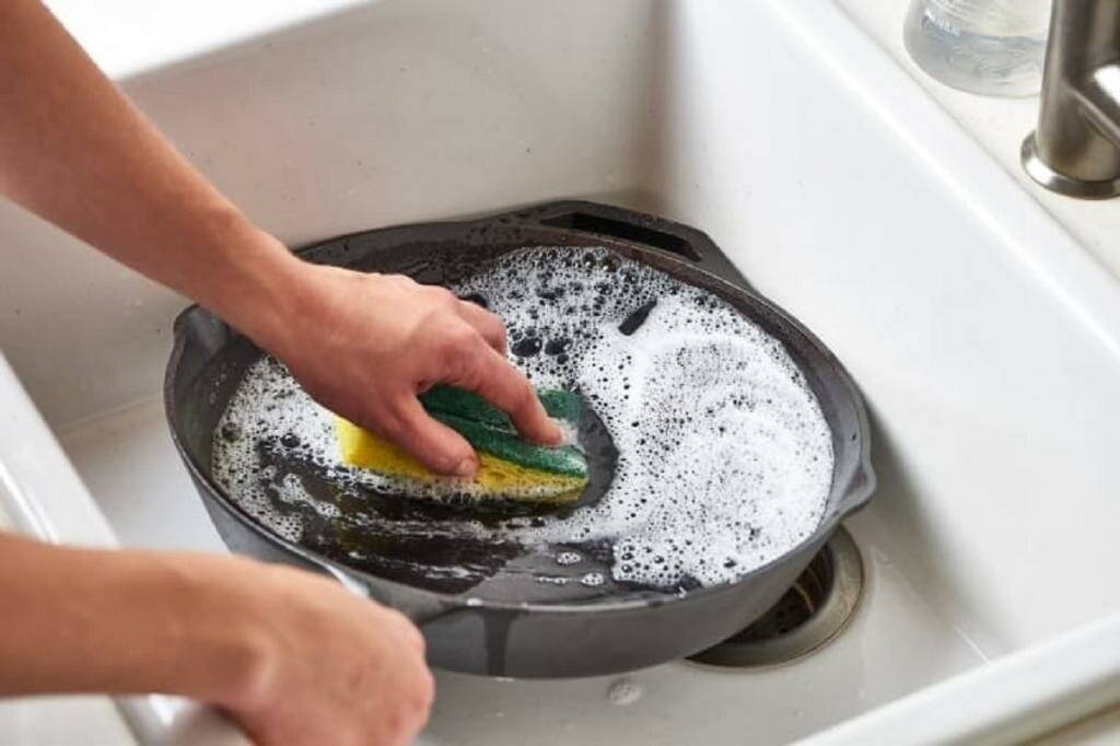 Как быстро помыть посуду