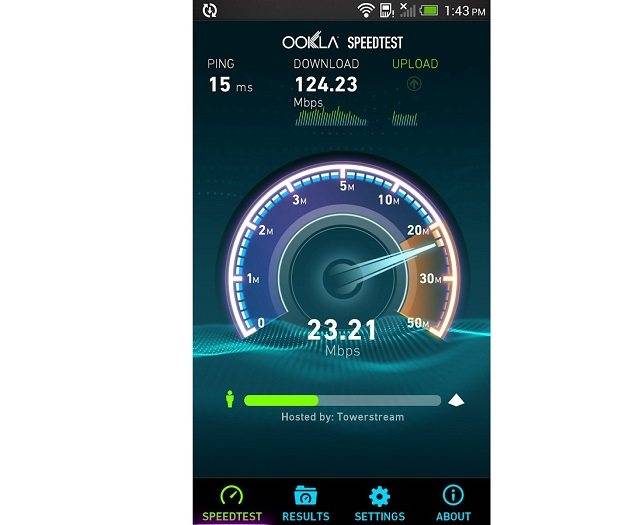 Бесплатная проверка скорости интернета на смартфоне - speedtest-24