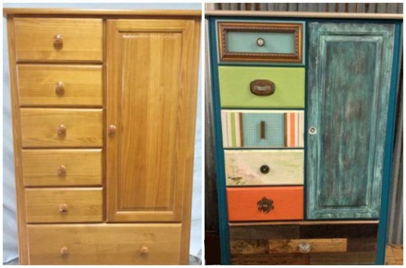 Как обновить старую мебельную стенку своими руками советы мастеров и варианты представленные на фото до и после