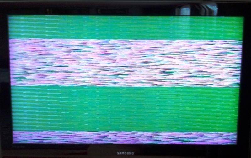 Вертикальная черная полоса на экране телевизора самсунг - вместе мастерим